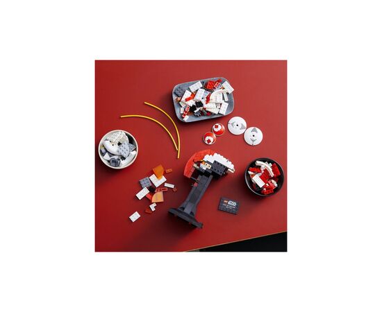 Конструктор LEGO Star Wars Шолом Люка Скайуокера (Червоний-5) 675 деталей (75327), зображення 5