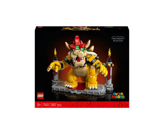 Конструктор LEGO Super Mario Могутній Боузер 2807 деталей (71411)