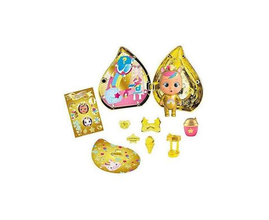 Кукла IMC Toys Cry Babies Magic Tears GOLDEN EDITION (93348), изображение 4 Кукла IMC Toys Cry Babies Magic Tears GOLDEN EDITION (93348), изображение 4