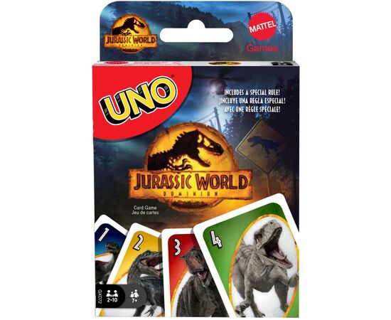 Настольная игра UNO Парк Юрского периода (GXD72)