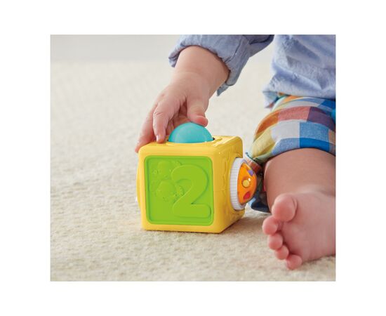 Кубики Fisher-Price Кубики, движущиеся "Яркие" (DHW15), изображение 8 Кубики Fisher-Price Кубики, движущиеся "Яркие" (DHW15), изображение 8