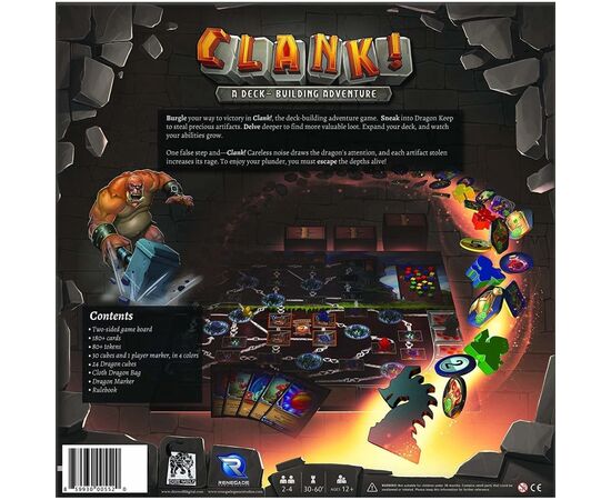 Настольная игра Renegade Game Studios Clank!: A Deck-Building Adventure (Кланк!) англ. (859930005520), изображение 12 Настольная игра Renegade Game Studios Clank!: A Deck-Building Adventure (Кланк!) англ. (859930005520), изображение 12
