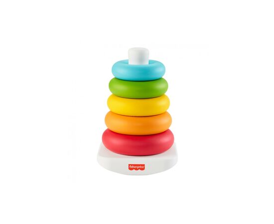 Развивающая игрушка Fisher-Price Пирамидка из эко-материалов (GRF09)