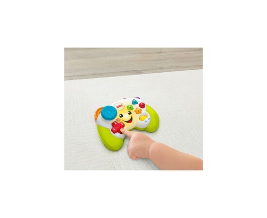 Развивающая игрушка Fisher-Price Умный джойстик "Улыбайся и учись" (многоязычный) (GXR65), изображение 3 Развивающая игрушка Fisher-Price Умный джойстик "Улыбайся и учись" (многоязычный) (GXR65), изображение 3