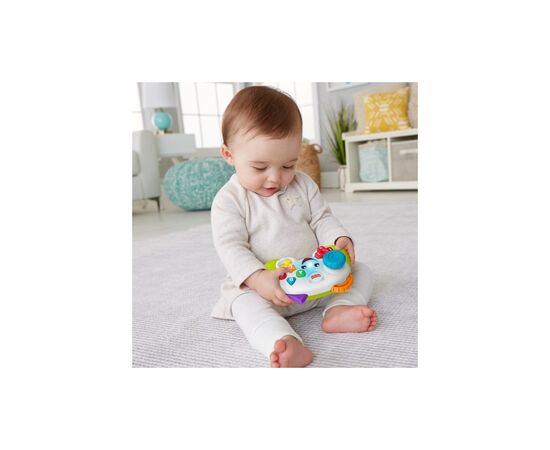 Развивающая игрушка Fisher-Price Умный джойстик "Улыбайся и учись" (многоязычный) (GXR65), изображение 4 Развивающая игрушка Fisher-Price Умный джойстик "Улыбайся и учись" (многоязычный) (GXR65), изображение 4