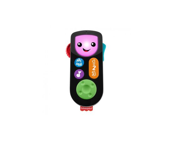 Развивающая игрушка Fisher-Price Умный пульт (HJN56), изображение 2 Развивающая игрушка Fisher-Price Умный пульт (HJN56), изображение 2