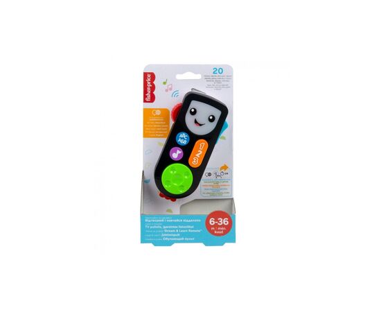 Развивающая игрушка Fisher-Price Умный пульт (HJN56), изображение 7 Развивающая игрушка Fisher-Price Умный пульт (HJN56), изображение 7