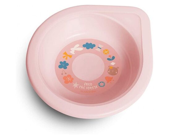 Набор детской посуды Suavinex Лесные истории розовый (306792), изображение 2 Набор детской посуды Suavinex Лесные истории розовый (306792), изображение 2