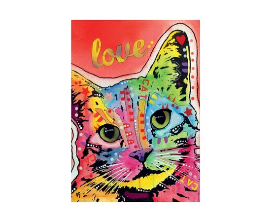 Пазл Educa Tilt Cat Love, Дин Руссо 1000 элементов (6337235), изображение 2 Пазл Educa Tilt Cat Love, Дин Руссо 1000 элементов (6337235), изображение 2