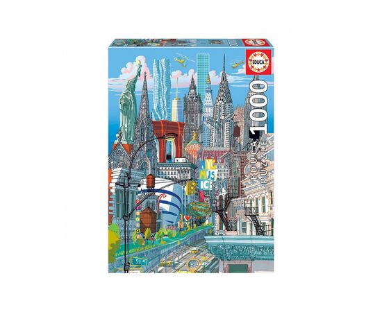 Пазл Educa Нью-Йорк, Карло Станга 1000 элементов (6337244)