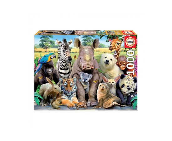 Пазл Educa Animals 1000 елементів (6425186)