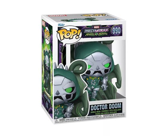 Фигурка для геймеров Funko Pop серии Охотники на монстров – Доктор Дум (61522), изображение 4 Фигурка для геймеров Funko Pop серии Охотники на монстров – Доктор Дум (61522), изображение 4