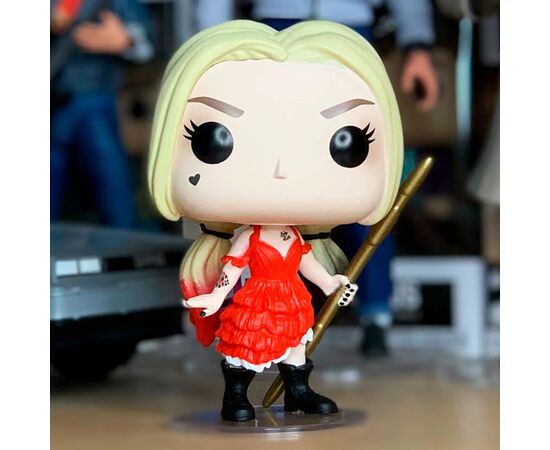 Фигурка для геймеров Funko Pop серии Отряд самоубийц - Гарли Квинн в красном платье (56016), изображение 2 Фигурка для геймеров Funko Pop серии Отряд самоубийц - Гарли Квинн в красном платье (56016), изображение 2