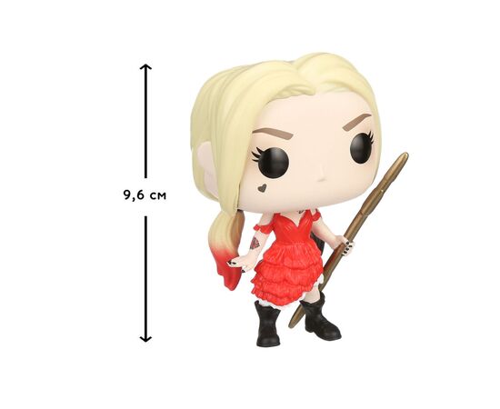 Фигурка для геймеров Funko Pop серии Отряд самоубийц - Гарли Квинн в красном платье (56016)