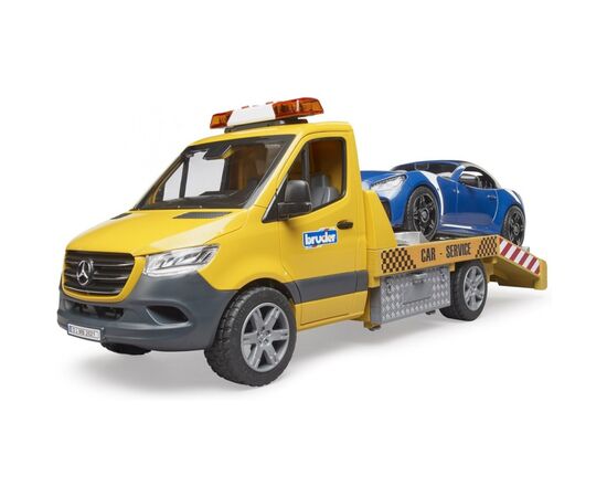 Спецтехника Bruder автомобиль MB Sprinter эвакуатор с родстером (02675), изображение 5 Спецтехника Bruder автомобиль MB Sprinter эвакуатор с родстером (02675), изображение 5