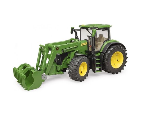 Спецтехника Bruder трактор John Deere 7R 350 с погрузчиком (03151), изображение 3 Спецтехника Bruder трактор John Deere 7R 350 с погрузчиком (03151), изображение 3