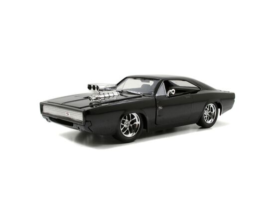 Машина Jada металева Форсаж Dodge Charger Street (1970) + фігурка Домініка Торетто 1:24 (253205000), зображення 4 Машина Jada металева Форсаж Dodge Charger Street (1970) + фігурка Домініка Торетто 1:24 (253205000), зображення 4