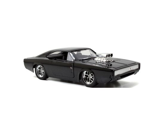 Машина Jada металева Форсаж Dodge Charger Street (1970) + фігурка Домініка Торетто 1:24 (253205000), зображення 6 Машина Jada металева Форсаж Dodge Charger Street (1970) + фігурка Домініка Торетто 1:24 (253205000), зображення 6