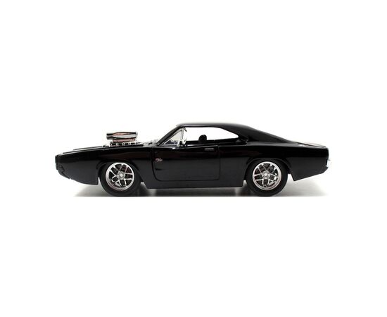 Машина Jada металева Форсаж Dodge Charger Street (1970) + фігурка Домініка Торетто 1:24 (253205000), зображення 7 Машина Jada металева Форсаж Dodge Charger Street (1970) + фігурка Домініка Торетто 1:24 (253205000), зображення 7