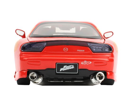 Машина Jada металлическая Форсаж Mazda RX-7 (1993) оранжевая 1:24 (253203059), изображение 6 Машина Jada металлическая Форсаж Mazda RX-7 (1993) оранжевая 1:24 (253203059), изображение 6