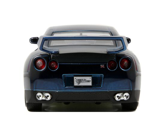 Машина Jada металлическая Форсаж Nissan GT-R (2009) 1:24 (253203008), изображение 5 Машина Jada металлическая Форсаж Nissan GT-R (2009) 1:24 (253203008), изображение 5