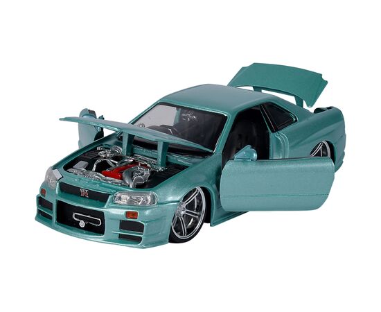 Машина Jada металлическая Форсаж Ниссан Скайлайн 2002 1:24 (253203066), изображение 2 Машина Jada металлическая Форсаж Ниссан Скайлайн 2002 1:24 (253203066), изображение 2