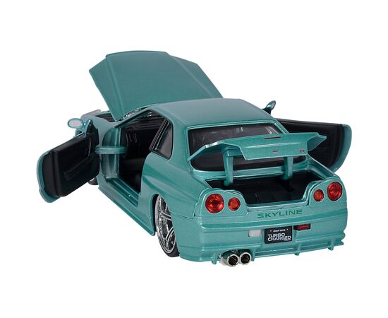 Машина Jada металлическая Форсаж Ниссан Скайлайн 2002 1:24 (253203066), изображение 3 Машина Jada металлическая Форсаж Ниссан Скайлайн 2002 1:24 (253203066), изображение 3
