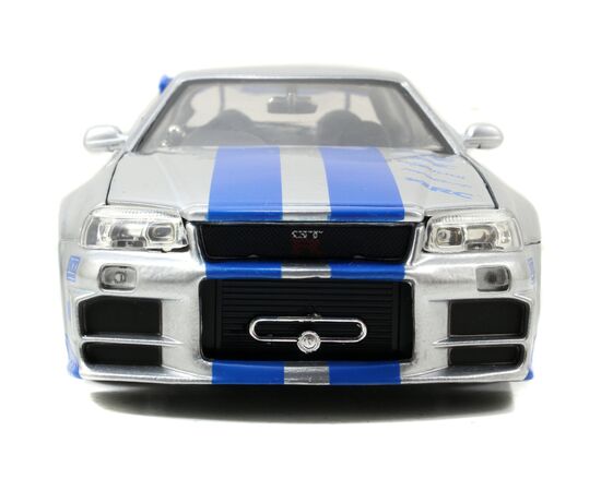 Машина Jada металлическая Форсаж Ниссан Скайлайн BNR-34 2002 1:24 (253203044), изображение 4 Машина Jada металлическая Форсаж Ниссан Скайлайн BNR-34 2002 1:24 (253203044), изображение 4