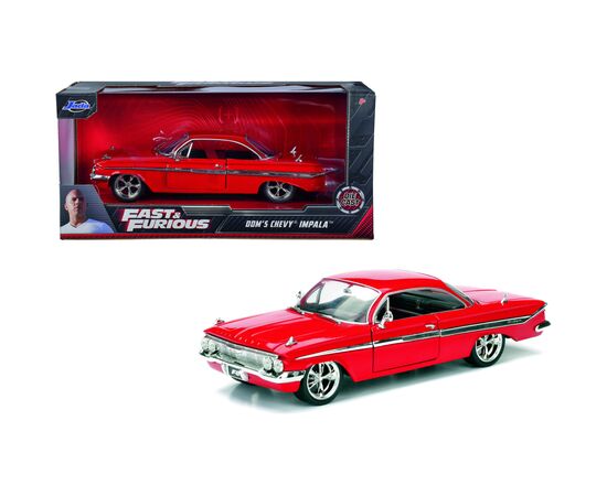 Машина Jada металева Форсаж Шевроле Імпала (1961) 1:24 (253203051), зображення 7 Машина Jada металева Форсаж Шевроле Імпала (1961) 1:24 (253203051), зображення 7