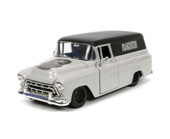 Машина Jada металева Франкенштейн Шевроле Субурбан 1957 з фігуркою 1:24 (253255032), зображення 5 Машина Jada металева Франкенштейн Шевроле Субурбан 1957 з фігуркою 1:24 (253255032), зображення 5