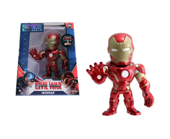 Фигурка для геймеров Jada металлическая Марвел 4. Железный человек 10 см (253221010), изображение 9 Фигурка для геймеров Jada металлическая Марвел 4. Железный человек 10 см (253221010), изображение 9