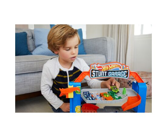 Автотрек Hot Wheels Чотирьохповерховий гараж для машинок (GNL70), зображення 7 Автотрек Hot Wheels Чотирьохповерховий гараж для машинок (GNL70), зображення 7