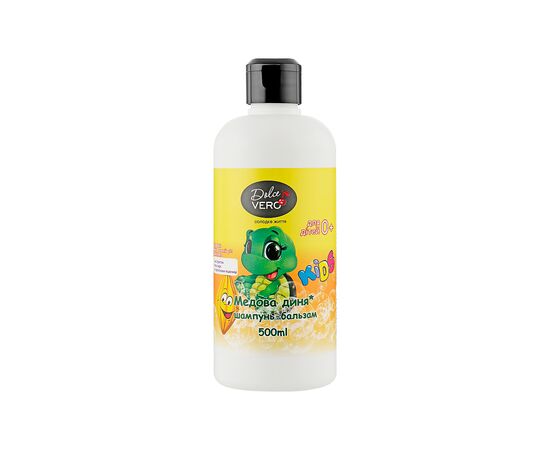 Детский шампунь Dolce Vero Kids бальзам Медовая дыня 500 мл (4820091147097)