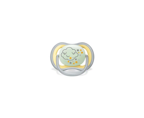 Пустышка Philips AVENT Avent Ultra Air Ночная 18 месяцев + 2 шт. (SCF376/01), изображение 4 Пустышка Philips AVENT Avent Ultra Air Ночная 18 месяцев + 2 шт. (SCF376/01), изображение 4