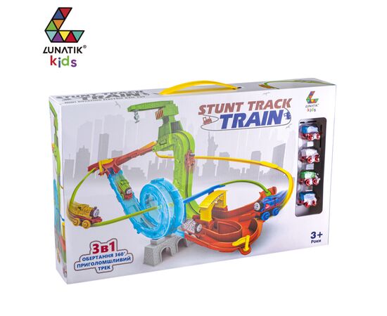 Автотрек Lunatik Каскадерська траса (LNK-STT7561), зображення 3 Автотрек Lunatik Каскадерська траса (LNK-STT7561), зображення 3