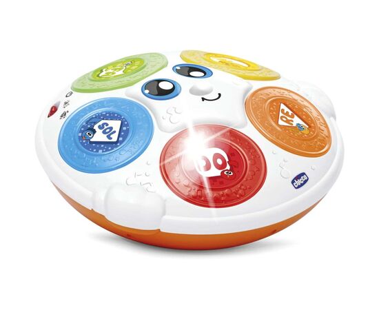 Развивающая игрушка Chicco музыкальная Барабан Гарри (11165.00), изображение 3 Развивающая игрушка Chicco музыкальная Барабан Гарри (11165.00), изображение 3