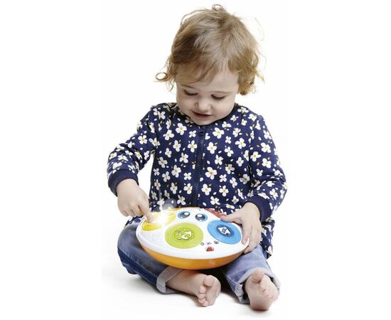 Развивающая игрушка Chicco музыкальная Барабан Гарри (11165.00), изображение 4 Развивающая игрушка Chicco музыкальная Барабан Гарри (11165.00), изображение 4