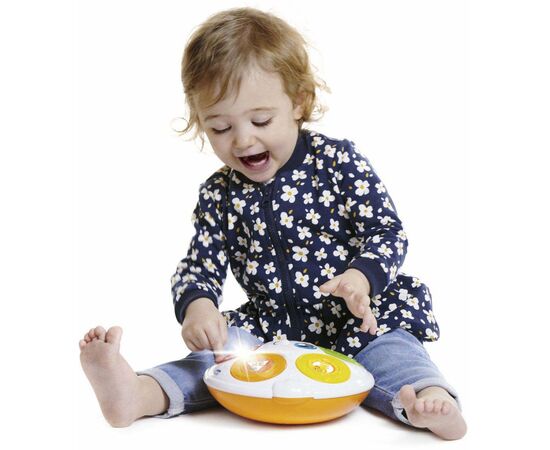 Развивающая игрушка Chicco музыкальная Барабан Гарри (11165.00), изображение 5 Развивающая игрушка Chicco музыкальная Барабан Гарри (11165.00), изображение 5