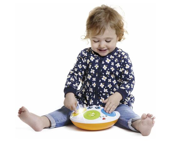 Развивающая игрушка Chicco музыкальная Барабан Гарри (11165.00), изображение 6 Развивающая игрушка Chicco музыкальная Барабан Гарри (11165.00), изображение 6
