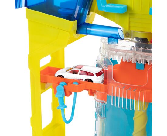Автотрек Hot Wheels Автомойка: взрыв цветов серии "Измени цвет" (GRW37), изображение 8 Автотрек Hot Wheels Автомойка: взрыв цветов серии "Измени цвет" (GRW37), изображение 8