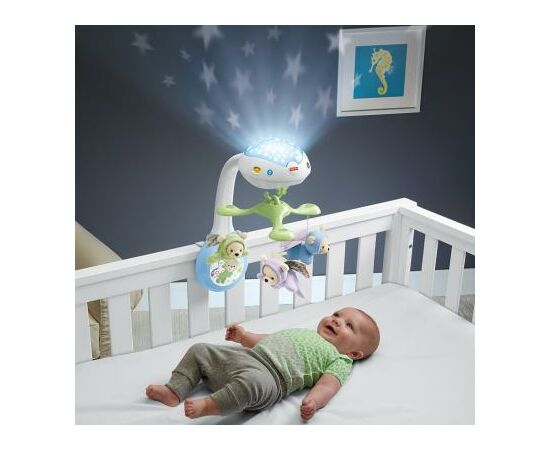 Мобиль Fisher-Price Мечты о бабочках (CDN41), изображение 5 Мобиль Fisher-Price Мечты о бабочках (CDN41), изображение 5