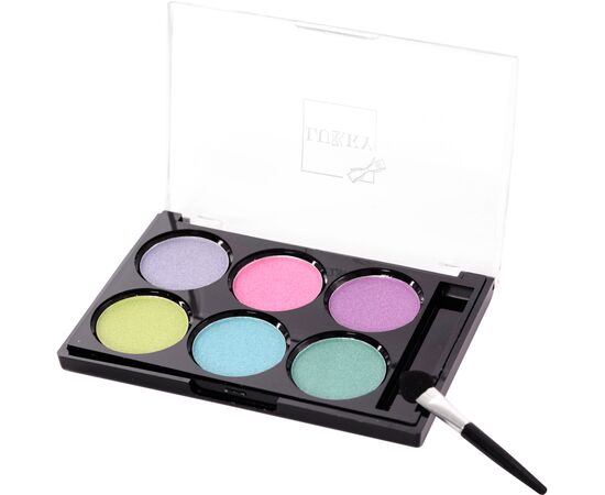 Детская косметика Lukky Тени для век компактные 6 цветов с подарком (SL-101), изображение 2 Детская косметика Lukky Тени для век компактные 6 цветов с подарком (SL-101), изображение 2
