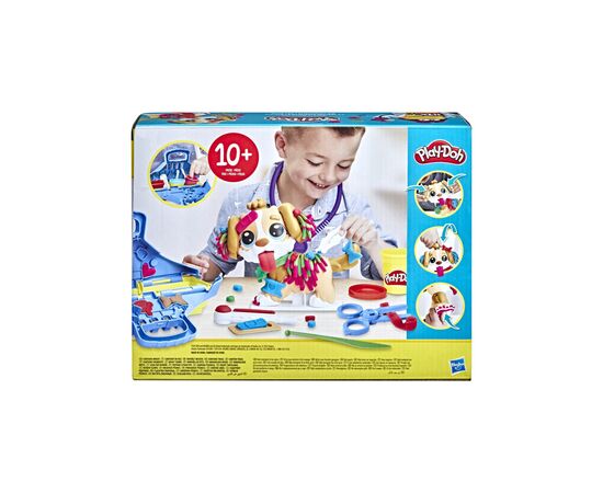 Набор для творчества Hasbro Play-Doh Прием у ветеринара с пластилином (F3639), изображение 4 Набор для творчества Hasbro Play-Doh Прием у ветеринара с пластилином (F3639), изображение 4