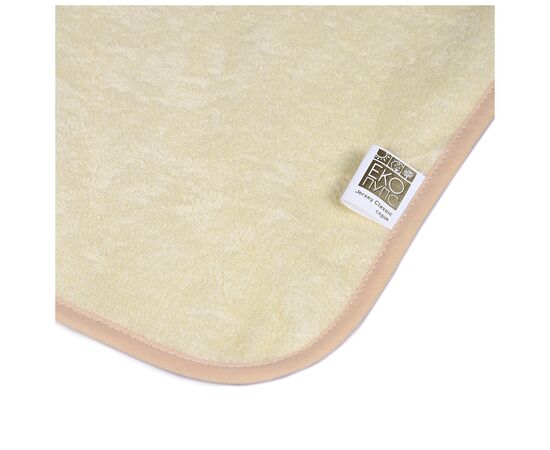 Пелюшки для малюків Еко Пупс Jersey Classic непромокаюча двостороння.50 х 70 см жовтий (ПЕЛ-5070хбтрж), зображення 3