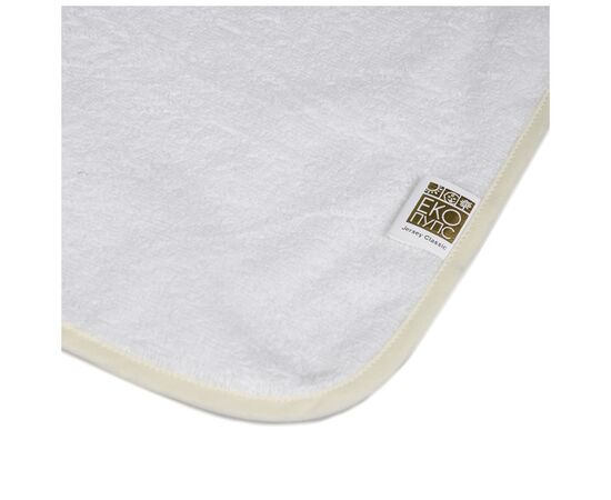 Пелюшки для малюків Еко Пупс Jersey Classic непромокаюча двостороння 65 х 90 см молочний (ПЕЛ-6590хбтрм), зображення 3 Пелюшки для малюків Еко Пупс Jersey Classic непромокаюча двостороння 65 х 90 см молочний (ПЕЛ-6590хбтрм), зображення 3
