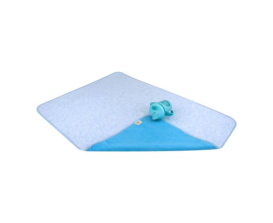 Пеленки для младенцев Еко Пупс Jersey Classic непромокаемая двухсторонняя 65 х 90 см синий (ПЕЛ-6590хбтрс), изображение 5