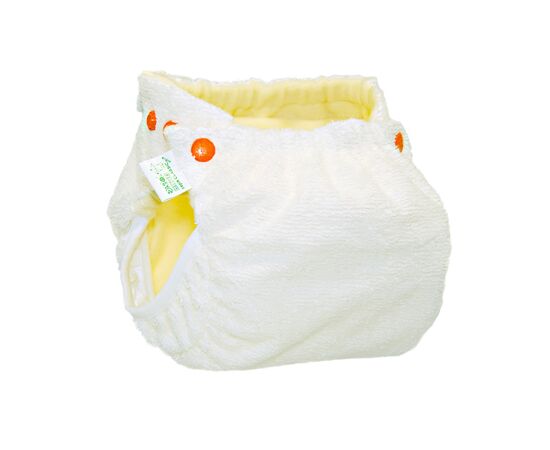 Підгузок Еко Пупс Active Classic багаторазовий 3-6 кг Abso Maxi молочний (ТП2ВК4-1м)