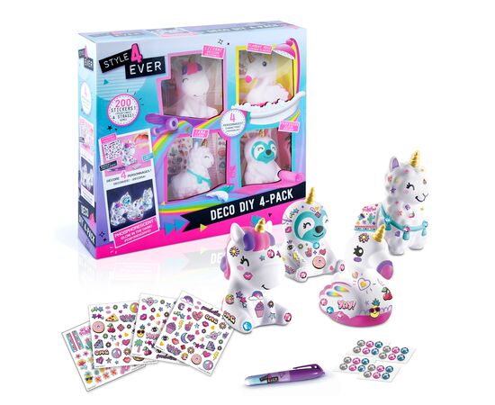 Набор для творчества Canal Toys Style 4 Ever Мои любимцы 4 фигурки в наборе (OFG177), изображение 7 Набор для творчества Canal Toys Style 4 Ever Мои любимцы 4 фигурки в наборе (OFG177), изображение 7