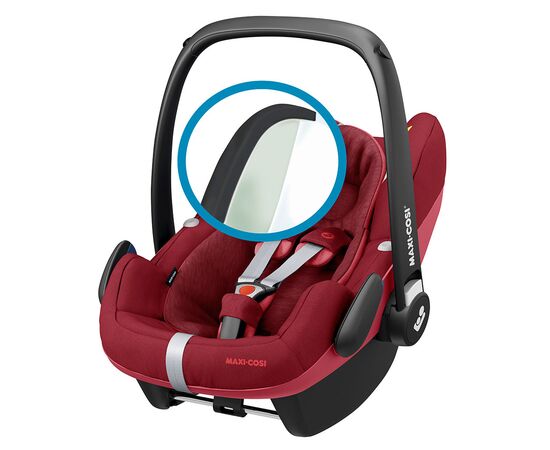 Автокресло Maxi-Cosi Pebble PRO i-Size Essential Red (8799701110), изображение 5 Автокресло Maxi-Cosi Pebble PRO i-Size Essential Red (8799701110), изображение 5