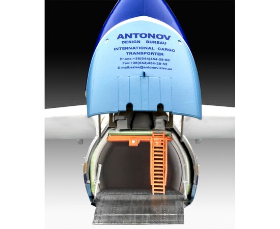 Сборная модель Revell Грузовой самолет Ан-225 Мрия. Масштаб 1:144 (RVL-04958), изображение 7 Сборная модель Revell Грузовой самолет Ан-225 Мрия. Масштаб 1:144 (RVL-04958), изображение 7